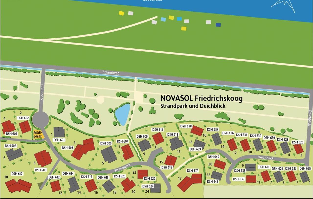 Vila Friedrichskoog-Deichblick 22 Exteriér fotografie